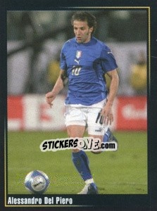 Cromo Alessandro Del Piero - Superalbum In Azzurro n. 31 - Panini