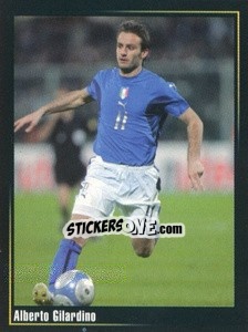 Figurina Alberto Gilardino - Superalbum In Azzurro n. 32 - Panini