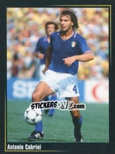 Figurina Antonio Cabrini - Superalbum In Azzurro n. 78 - Panini