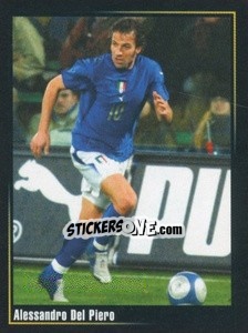 Cromo Alessandro Del Piero - Superalbum In Azzurro n. 79 - Panini
