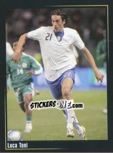 Figurina Luca Toni - Superalbum In Azzurro n. 96 - Panini