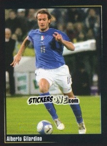 Figurina Alberto Gilardino - Superalbum In Azzurro n. 97 - Panini