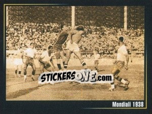 Cromo Mondiali 1938 - Superalbum In Azzurro n. 104 - Panini