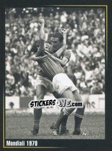 Cromo Mondiali 1970 - Superalbum In Azzurro n. 111 - Panini