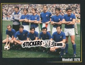 Cromo Mondiali 1970 - Superalbum In Azzurro n. 112 - Panini