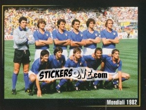 Cromo Mondiali 1982 - Superalbum In Azzurro n. 115 - Panini