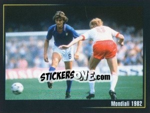 Cromo Mondiali 1982 - Superalbum In Azzurro n. 116 - Panini
