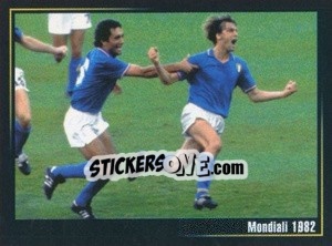 Cromo Mondiali 1982 - Superalbum In Azzurro n. 118 - Panini