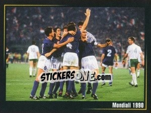 Cromo Mondiali 1990 - Superalbum In Azzurro n. 122 - Panini
