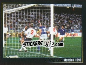 Cromo Mondiali 1990 - Superalbum In Azzurro n. 123 - Panini