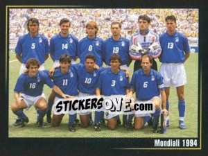 Cromo Mondiali 1994 - Superalbum In Azzurro n. 127 - Panini