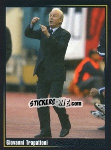 Figurina Giovanni Trapattoni - Superalbum In Azzurro n. 138 - Panini