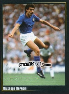 Cromo Giuseppe Bergomi - Superalbum In Azzurro n. 149 - Panini