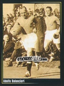 Sticker Adolfo Baloncieri - Superalbum In Azzurro n. 152 - Panini