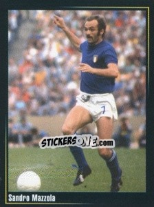 Cromo Sandro Mazzola - Superalbum In Azzurro n. 156 - Panini