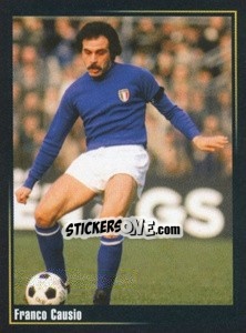 Figurina Franco Causio - Superalbum In Azzurro n. 158 - Panini