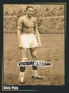Cromo Silvio Piola - Superalbum In Azzurro n. 164 - Panini