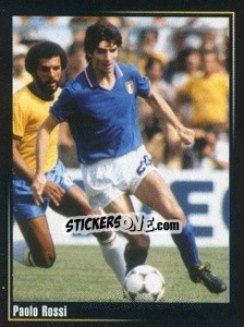 Sticker Paolo Rossi - Superalbum In Azzurro n. 175 - Panini