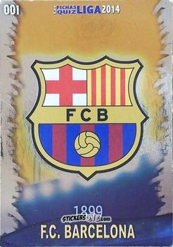 Sticker Escudo - Las Fichas Quiz De La Liga 2013-2014 n. 1 - Mundicromo