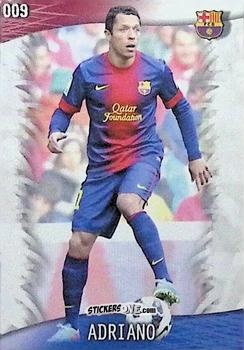 Cromo Adriano Correia - Las Fichas Quiz De La Liga 2013-2014 n. 9 - Mundicromo