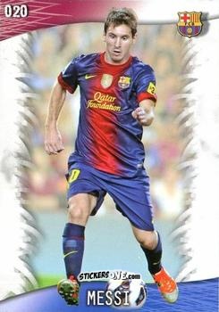 Cromo Messi - Las Fichas Quiz De La Liga 2013-2014 n. 20 - Mundicromo