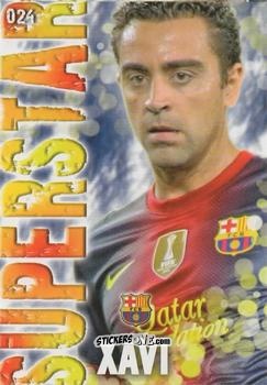 Sticker Xavi - Las Fichas Quiz De La Liga 2013-2014 n. 24 - Mundicromo