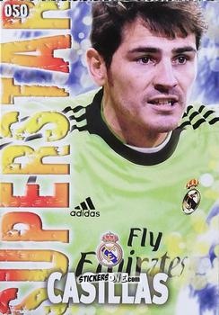 Figurina Casillas - Las Fichas Quiz De La Liga 2013-2014 n. 50 - Mundicromo