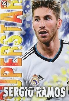 Cromo Sergio Ramos - Las Fichas Quiz De La Liga 2013-2014 n. 51 - Mundicromo