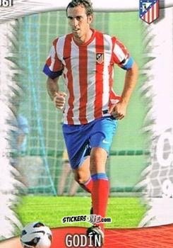 Figurina Godín - Las Fichas Quiz De La Liga 2013-2014 n. 61 - Mundicromo