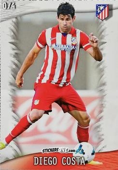 Figurina Diego Costa - Las Fichas Quiz De La Liga 2013-2014 n. 74 - Mundicromo