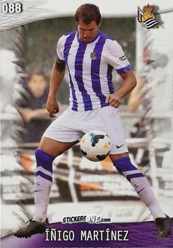Sticker Íñigo Martínez - Las Fichas Quiz De La Liga 2013-2014 n. 88 - Mundicromo