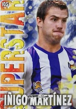 Sticker Iñigo Martínez - Las Fichas Quiz De La Liga 2013-2014 n. 105 - Mundicromo