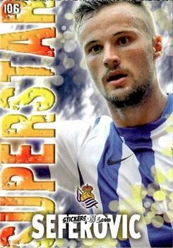 Figurina Seferovic - Las Fichas Quiz De La Liga 2013-2014 n. 106 - Mundicromo