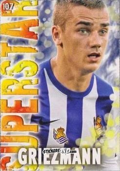 Sticker Griezmann - Las Fichas Quiz De La Liga 2013-2014 n. 107 - Mundicromo