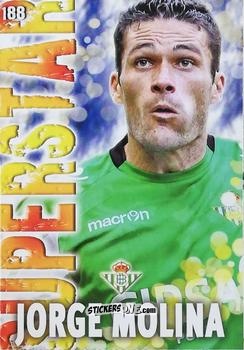Figurina Jorge Molina - Las Fichas Quiz De La Liga 2013-2014 n. 188 - Mundicromo
