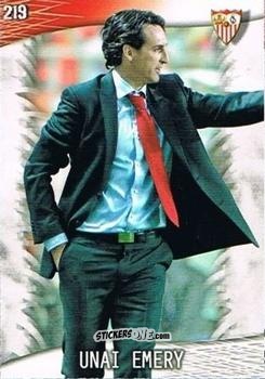 Cromo Unai Emery - Las Fichas Quiz De La Liga 2013-2014 n. 219 - Mundicromo