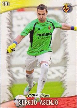 Sticker Sergio Asenjo - Las Fichas Quiz De La Liga 2013-2014 n. 491 - Mundicromo