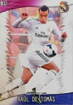 Cromo Raúl De Tomás - Las Fichas Quiz De La Liga 2013-2014 n. 851 - Mundicromo