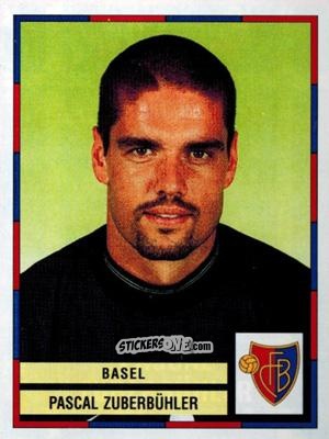 Sticker Pascal Zuberbühler - Football Switzerland 1999-2000 n. 23 - Panini