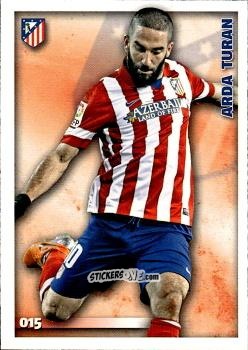 Cromo Arda Turan - Las Fichas Quiz De La Liga 2014-2015 n. 15 - Mundicromo