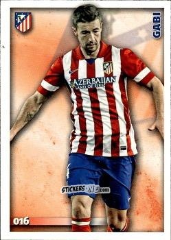 Sticker Gabi - Las Fichas Quiz De La Liga 2014-2015 n. 16 - Mundicromo