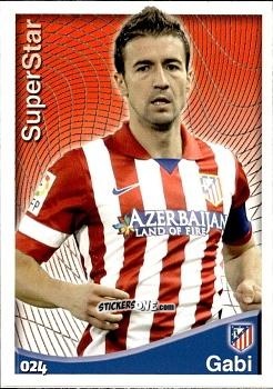 Sticker Gabi - Las Fichas Quiz De La Liga 2014-2015 n. 24 - Mundicromo
