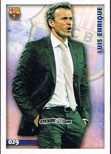 Figurina Luis Enrique - Las Fichas Quiz De La Liga 2014-2015 n. 29 - Mundicromo