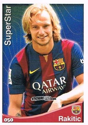 Figurina Rakitic - Las Fichas Quiz De La Liga 2014-2015 n. 50 - Mundicromo