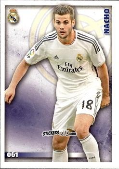 Figurina Nacho Fernández - Las Fichas Quiz De La Liga 2014-2015 n. 61 - Mundicromo