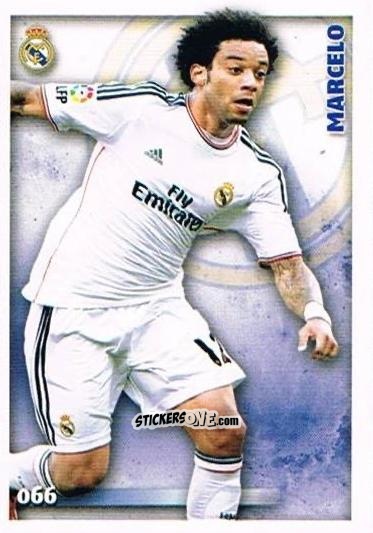 Figurina Marcelo - Las Fichas Quiz De La Liga 2014-2015 n. 66 - Mundicromo