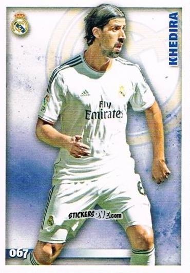 Figurina Khedira - Las Fichas Quiz De La Liga 2014-2015 n. 67 - Mundicromo