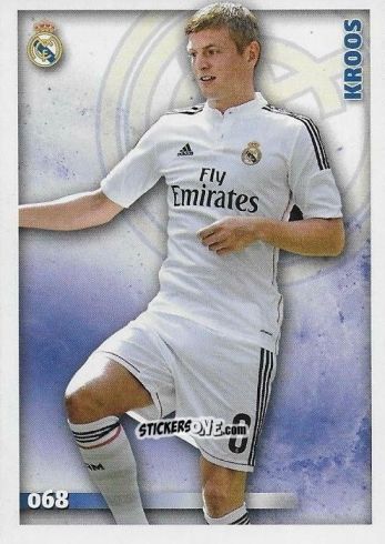 Sticker Kroos - Las Fichas Quiz De La Liga 2014-2015 n. 68 - Mundicromo