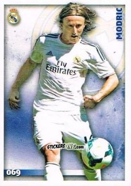 Cromo Modric - Las Fichas Quiz De La Liga 2014-2015 n. 69 - Mundicromo