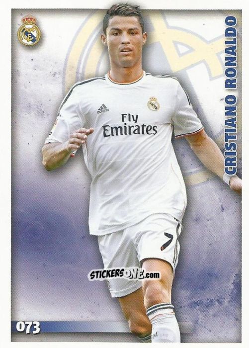 Figurina Cristiano Ronaldo - Las Fichas Quiz De La Liga 2014-2015 n. 73 - Mundicromo